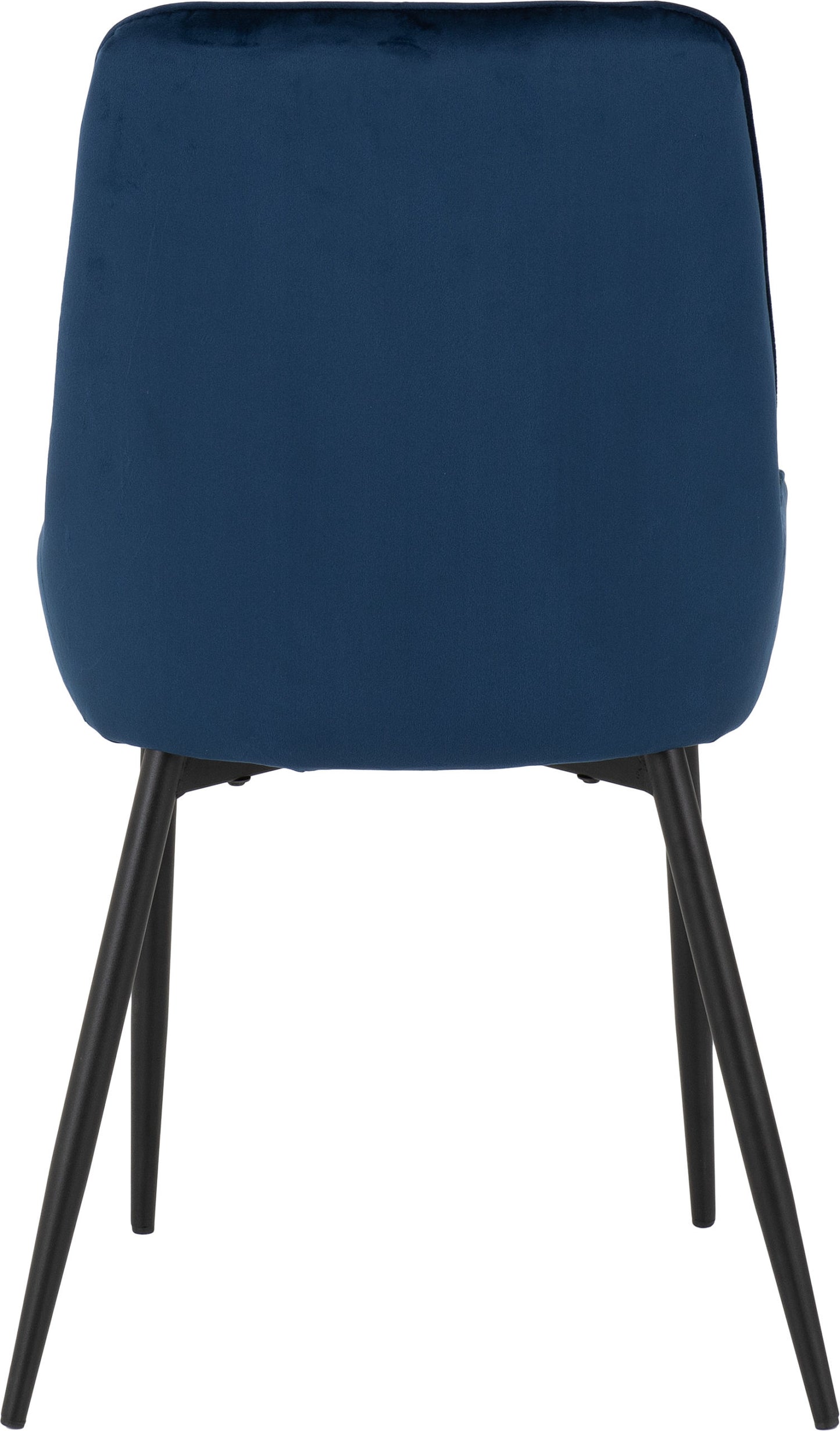 Avery Dining Chair (X2 Per Box) - Sapphire Blue Velvet