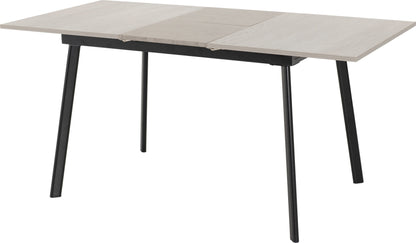 Avery Extending Dining Table - Concrete/Grey Oak Effect