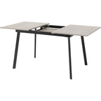 Avery Extending Dining Table - Concrete/Grey Oak Effect
