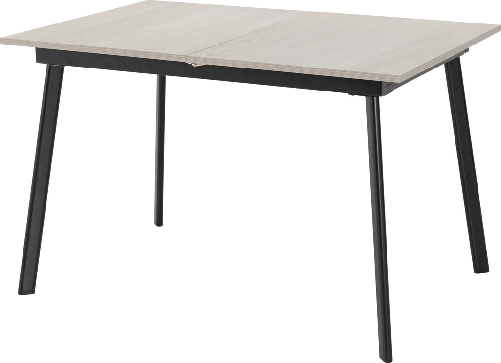Avery Extending Dining Table - Concrete/Grey Oak Effect