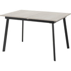 Avery Extending Dining Table - Concrete/Grey Oak Effect