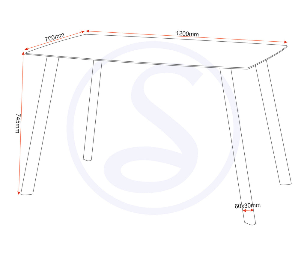 Abbey Small Dining Set (X4 Chairs) - Clear Glass/Grey/Grey Pu
