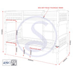 Albany 3' Bunk Bed - Antique Pine