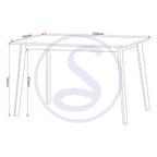 Austin Dining Table - Oak Effect