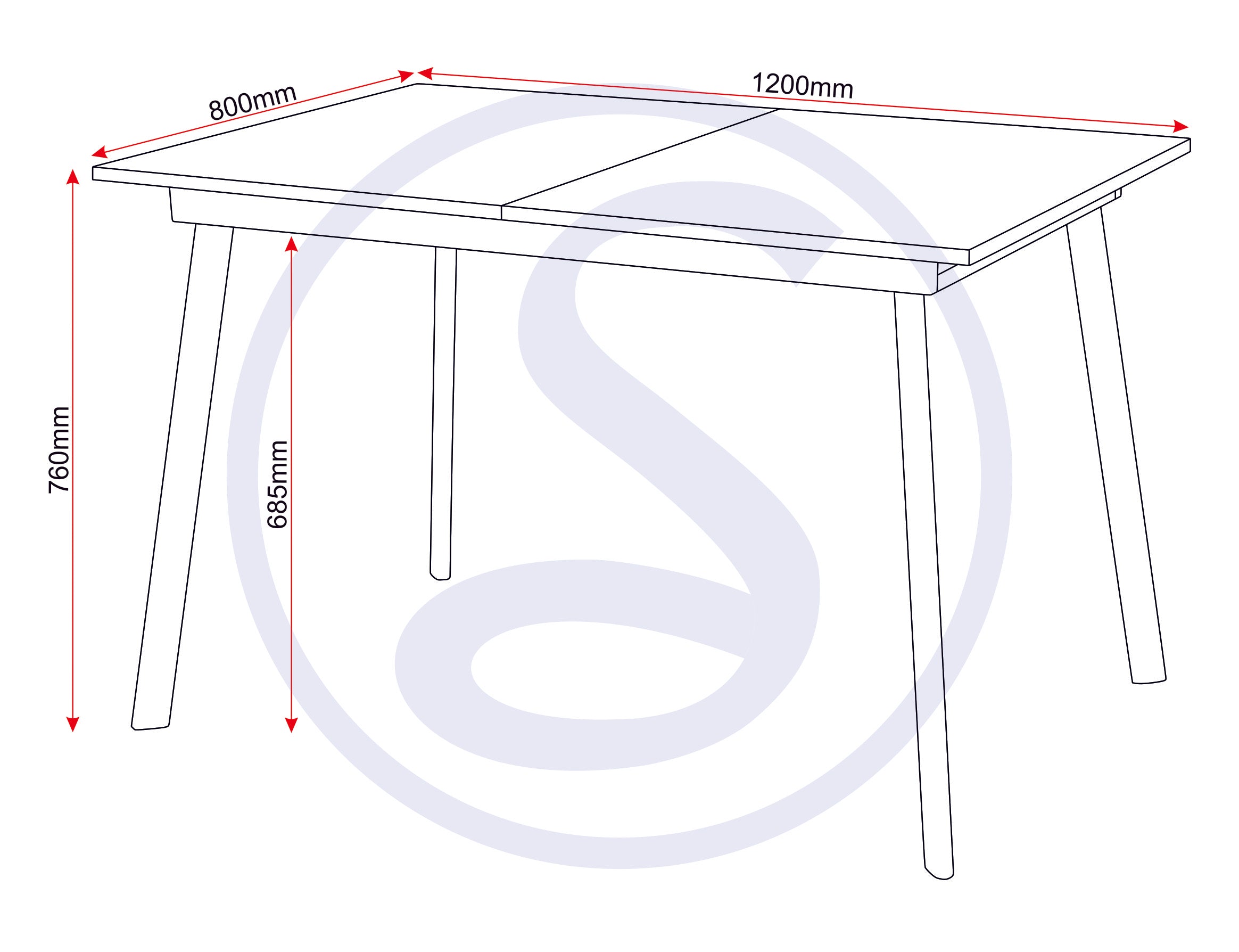 Avery Extending Dining Table - Concrete/Grey Oak Effect