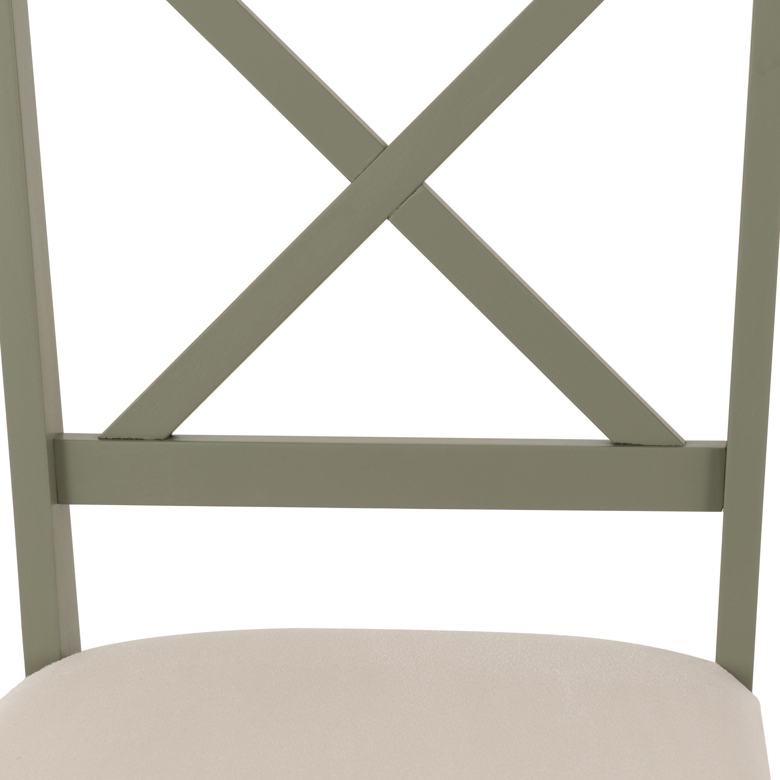 Balfour 1+4 Dining Set - Sage Green/Oak Effect/Mink Microsuede