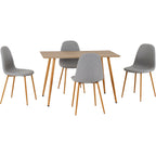 Barley Dining Table - Oak Veneer/Oak Effect