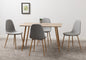 Barley Dining Table - Oak Veneer/Oak Effect