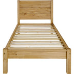 Barton 3' Bed - Waxed Pine