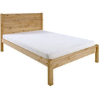Barton 4'6" Bed - Waxed Pine