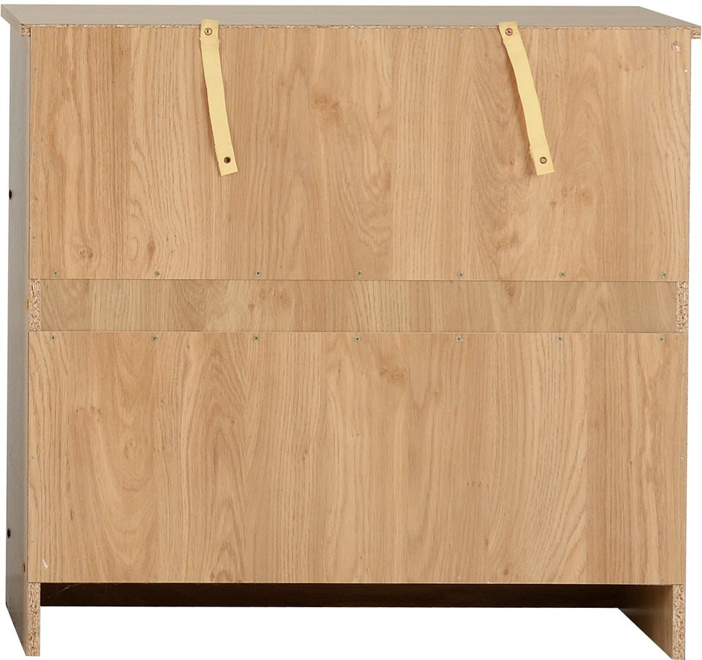 Bellingham 3 Drawer Chest - Oak Effect Veneer