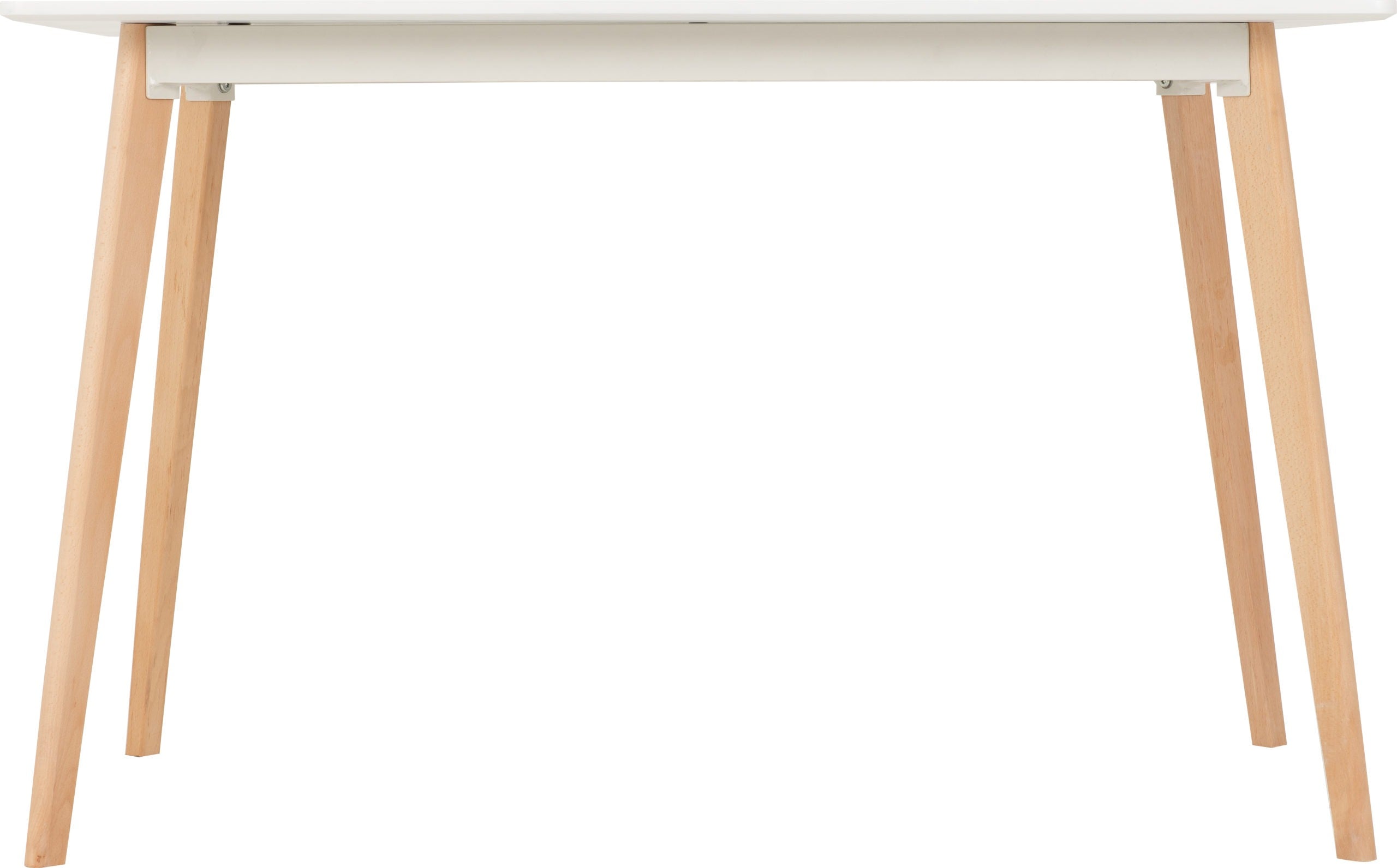 Bendal Dining Table - White/Beech