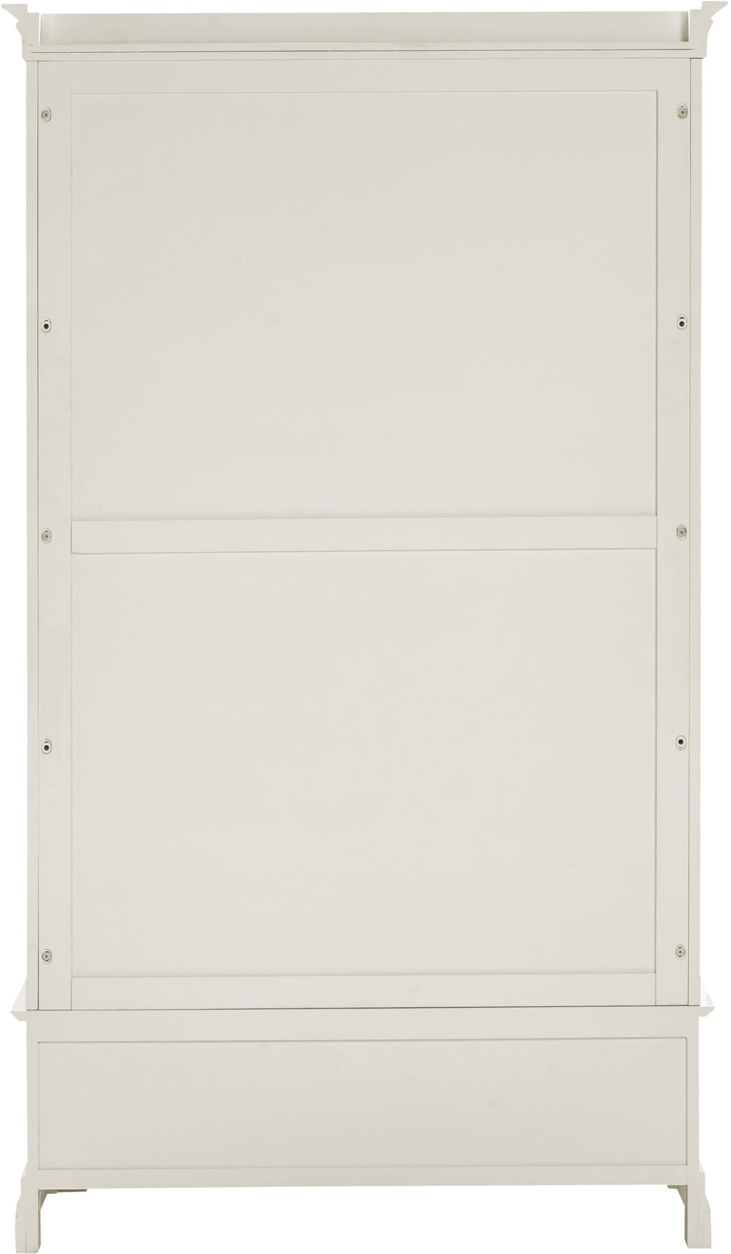 Bordeaux 2 Door Wardrobe - Ivory