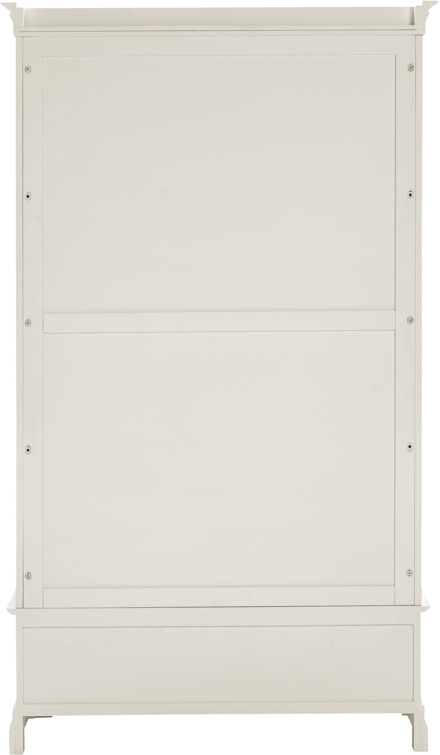 Bordeaux 2 Door Wardrobe - Ivory