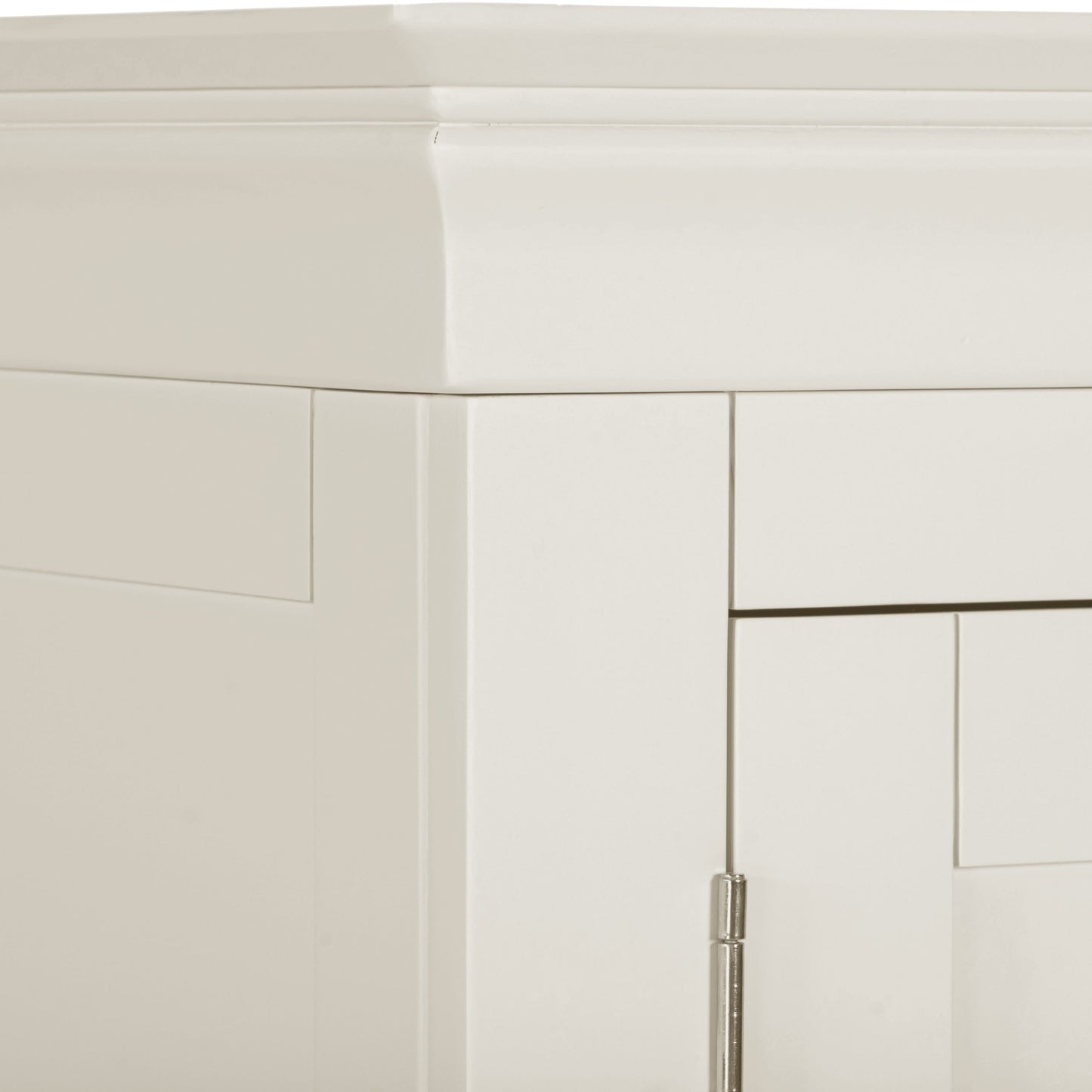 Bordeaux 2 Door Wardrobe - Ivory