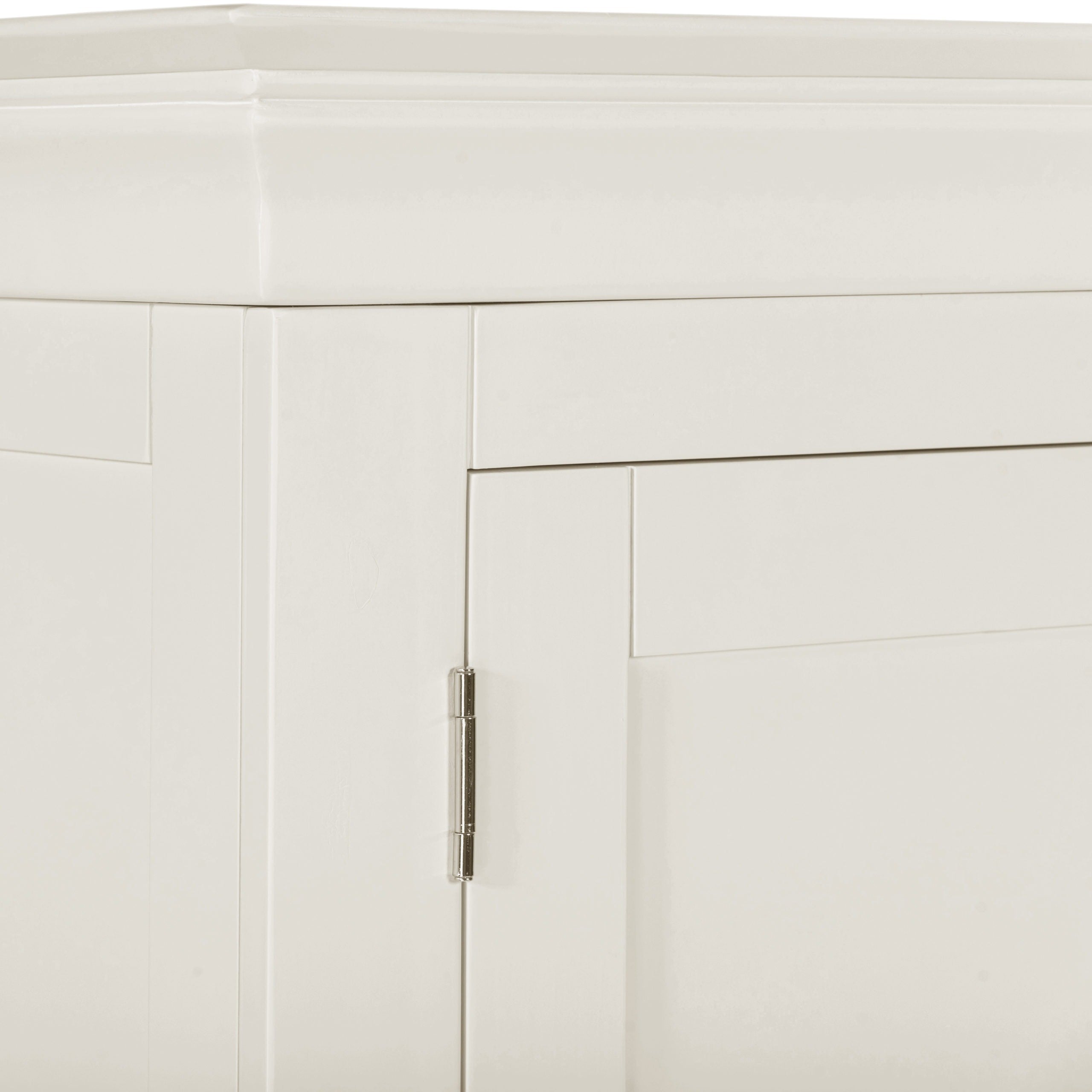 Bordeaux 3 Door Wardrobe - Ivory