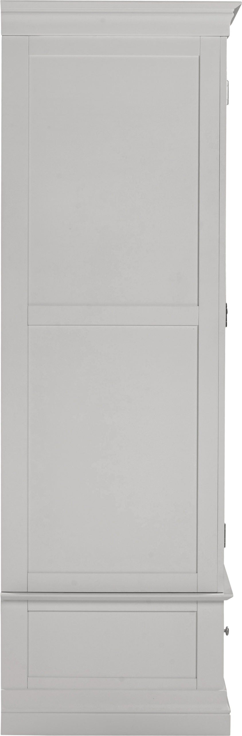 Bordeaux 3 Door Wardrobe - Pebble Grey