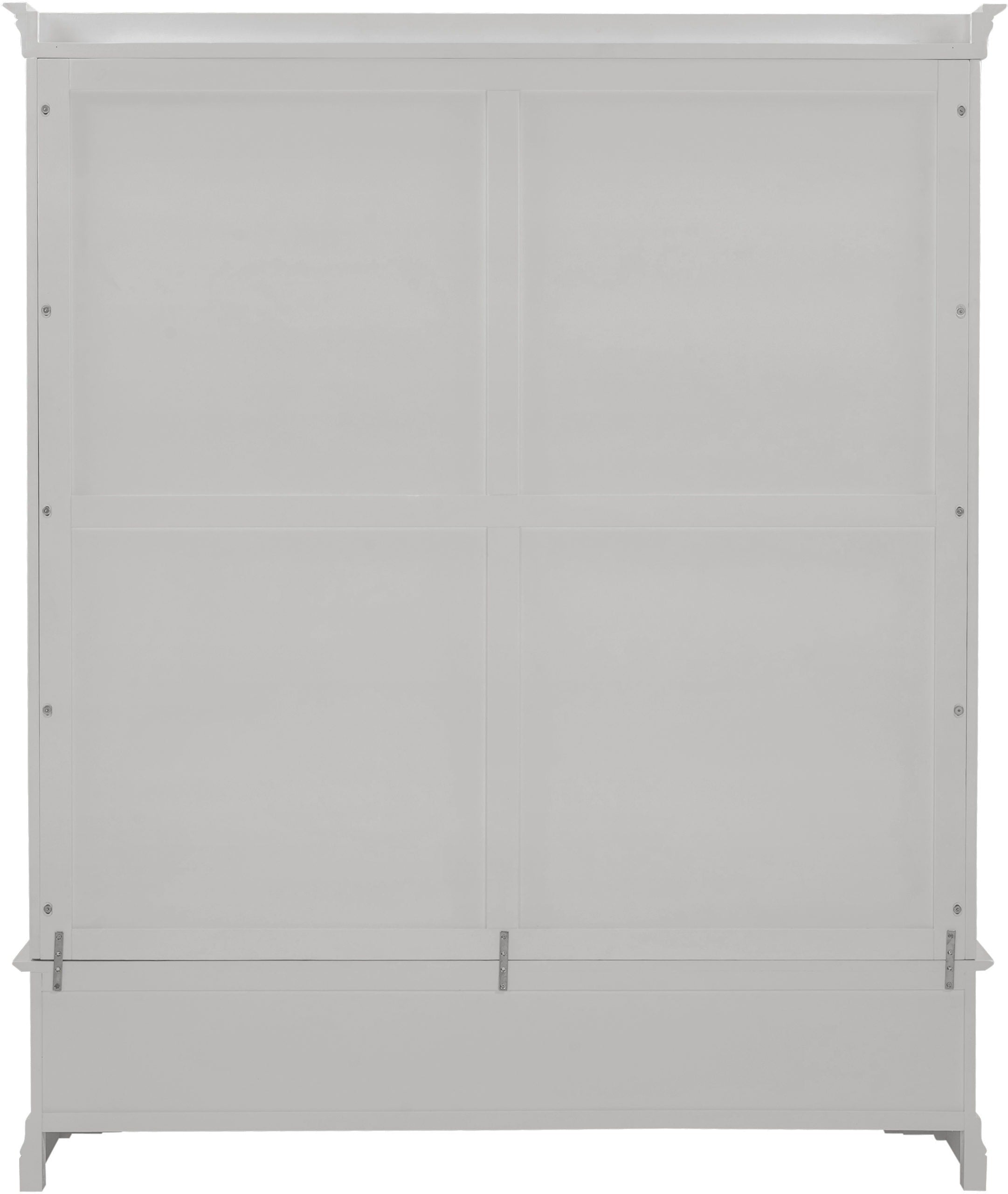 Bordeaux 3 Door Wardrobe - Pebble Grey