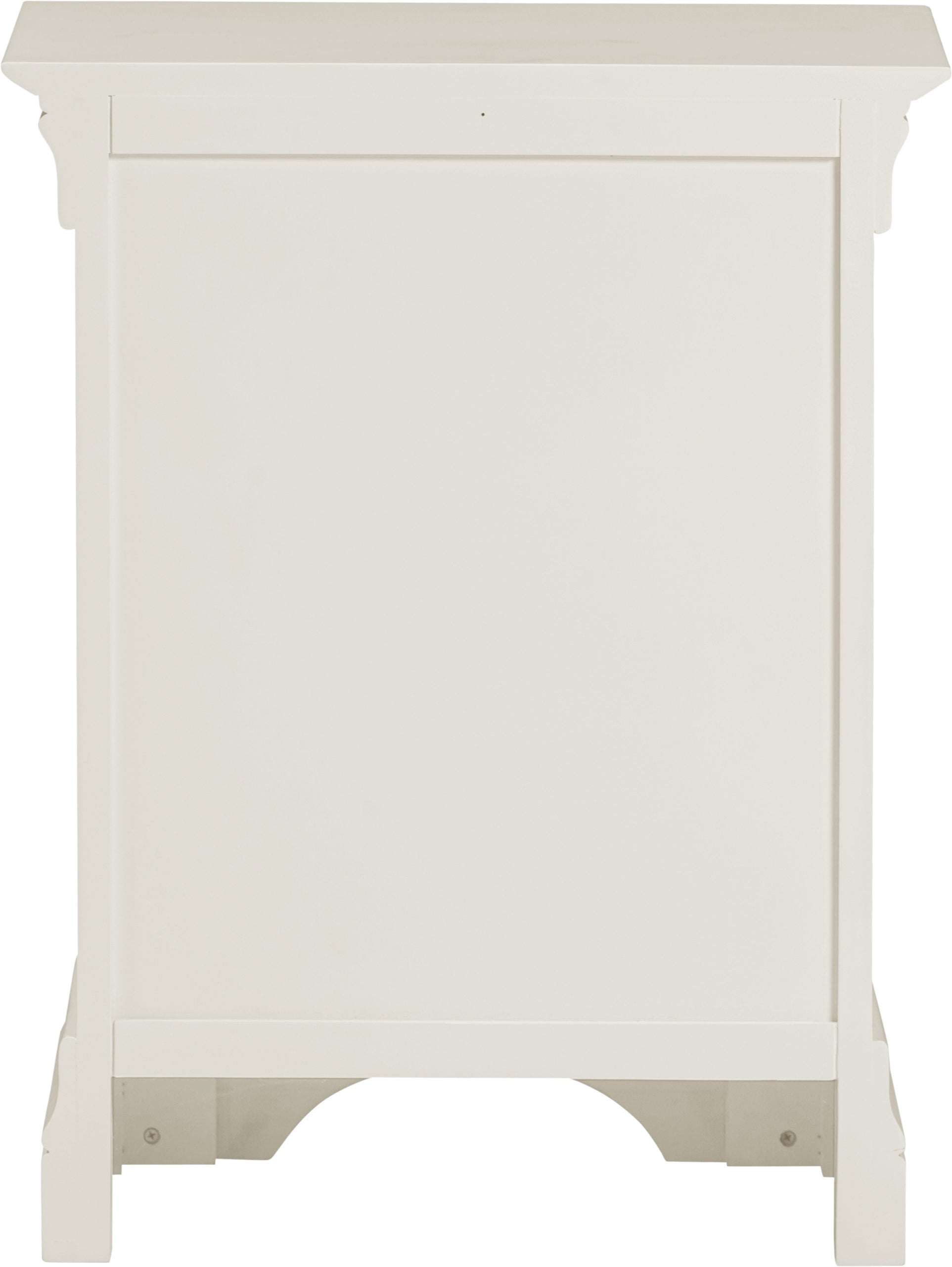 Bordeaux 3 Drawer Bedside - Ivory