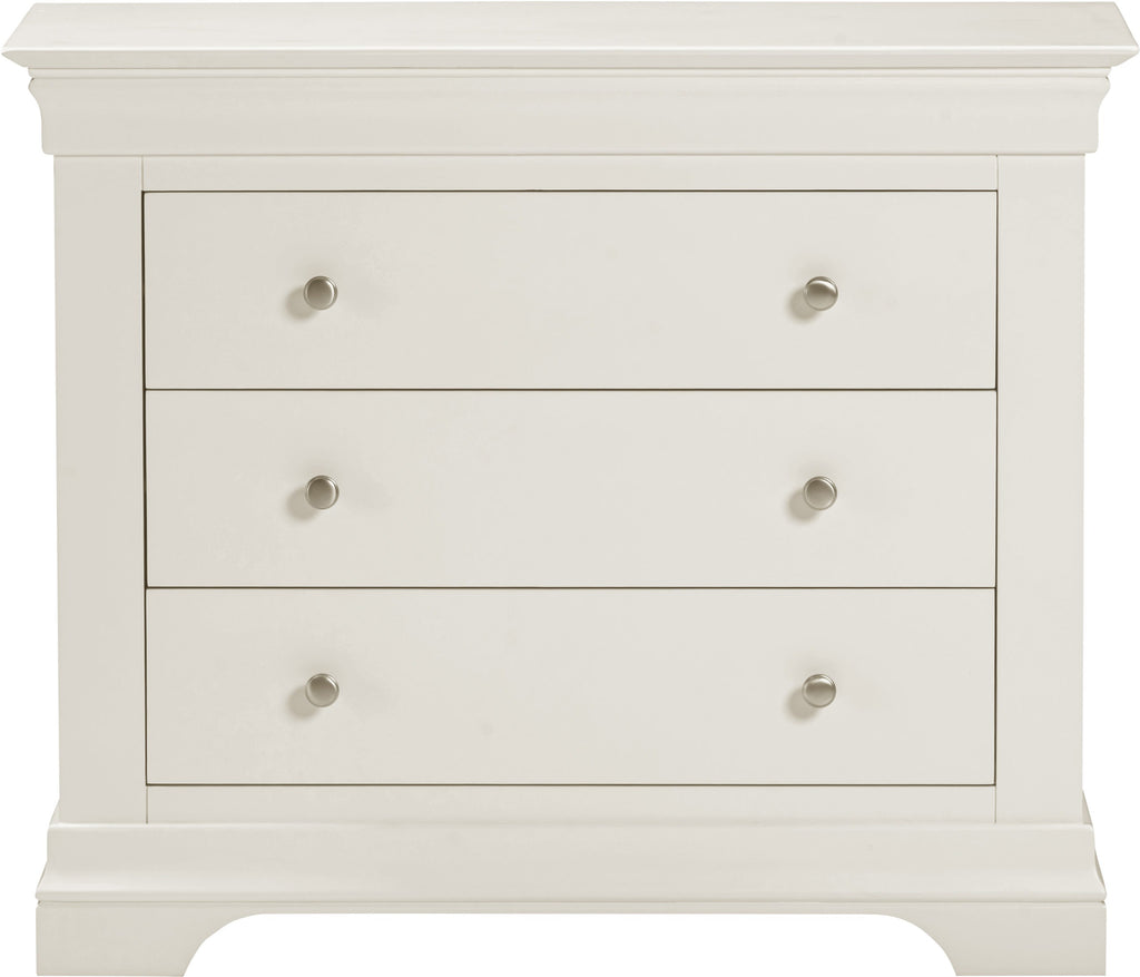 Bordeaux 3 Drawer Chest - Ivory