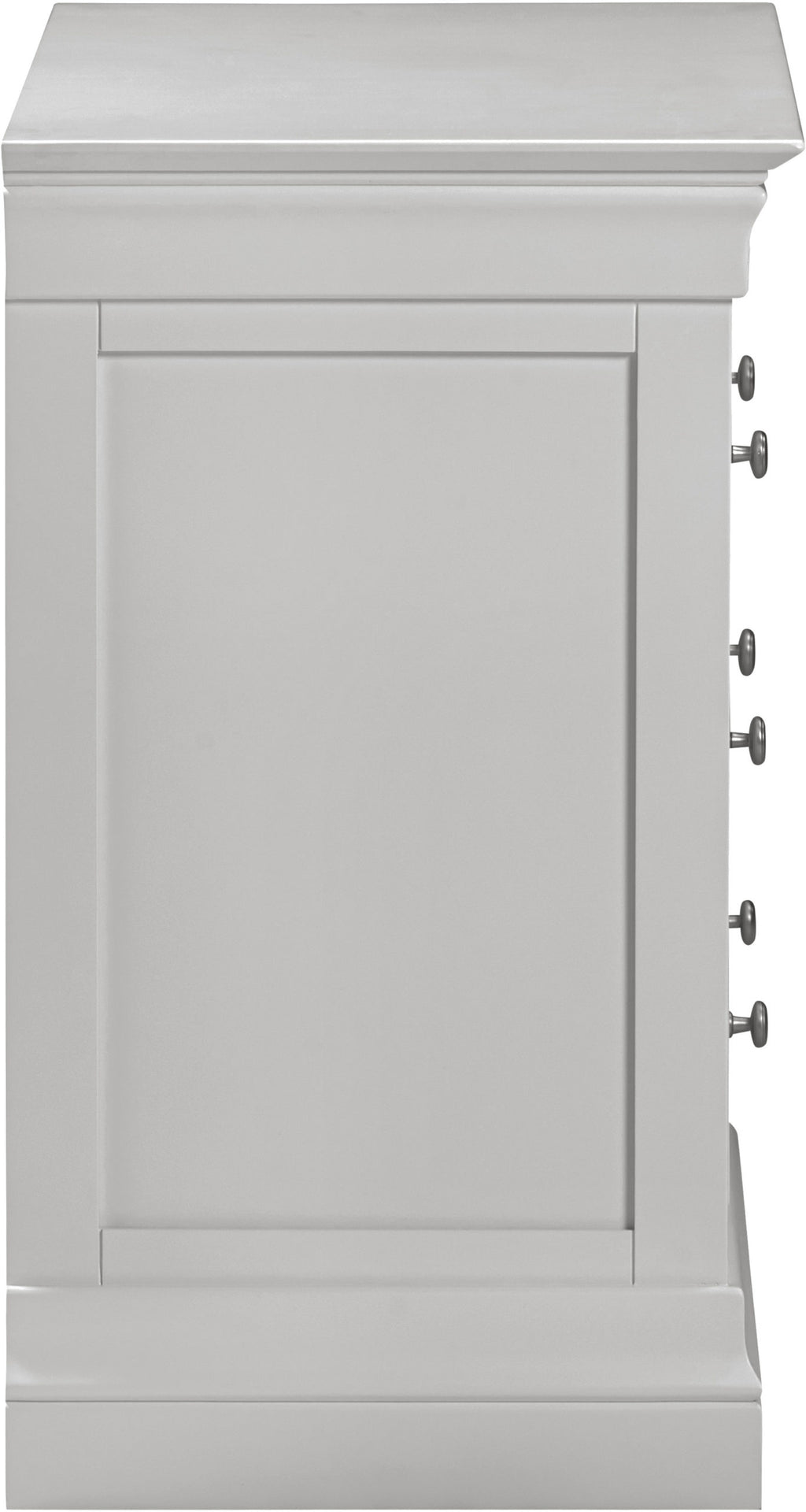 Bordeaux 3 Drawer Chest - Pebble Grey