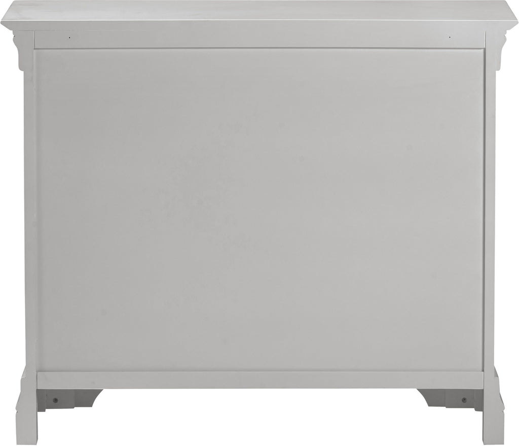 Bordeaux 3 Drawer Chest - Pebble Grey
