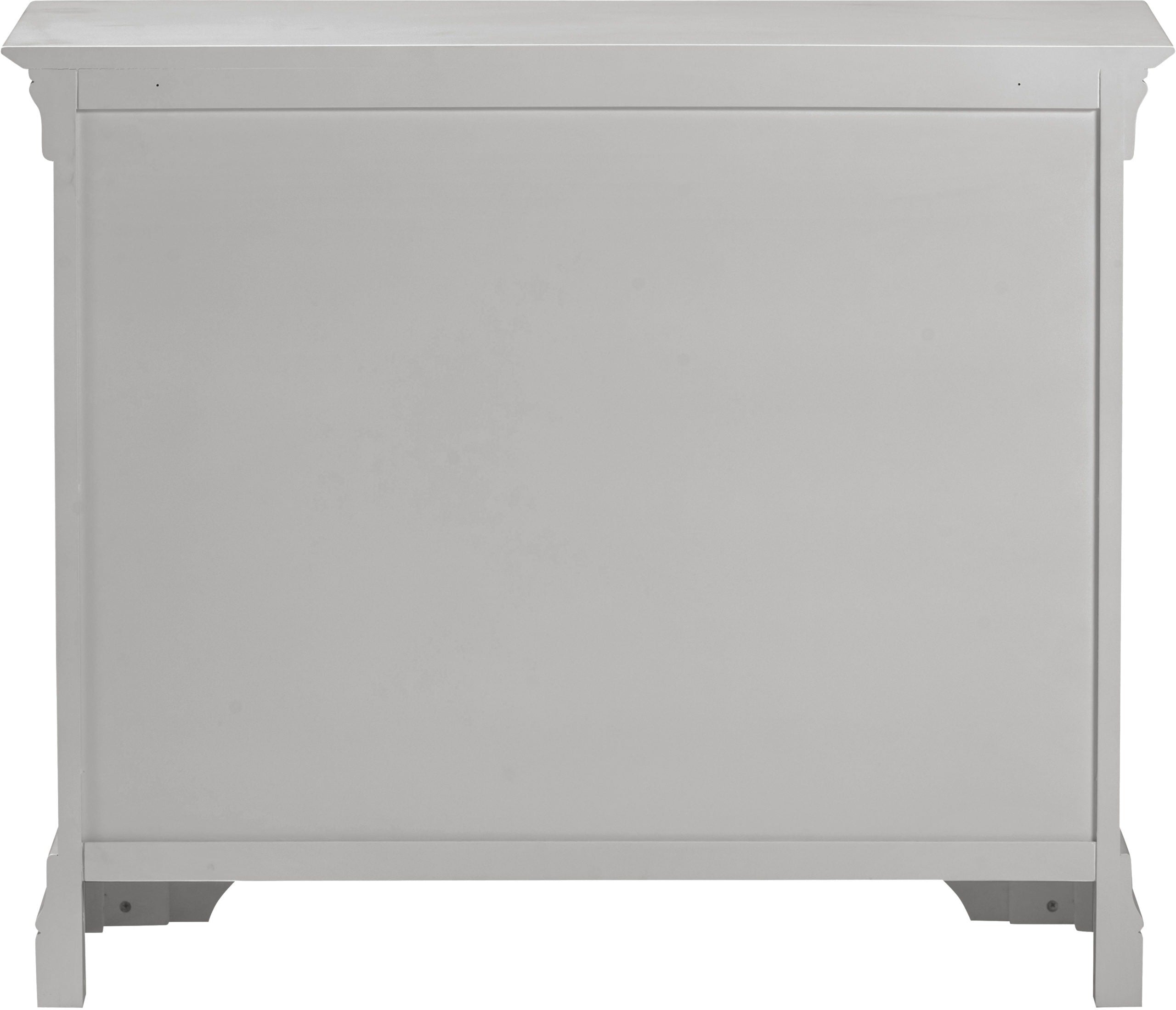 Bordeaux 3 Drawer Chest - Pebble Grey