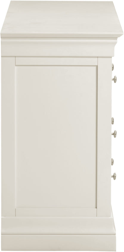 Bordeaux 3+2 Drawer Chest - Ivory