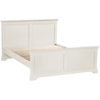 Bordeaux 5' High End Bed - Ivory
