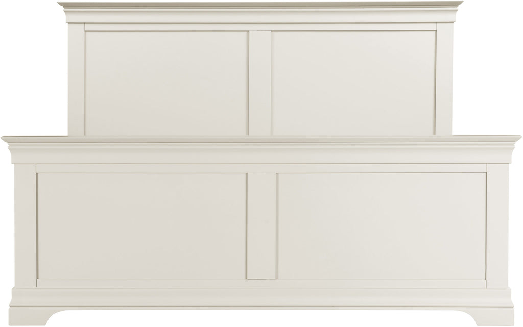 Bordeaux 5' High End Bed - Ivory