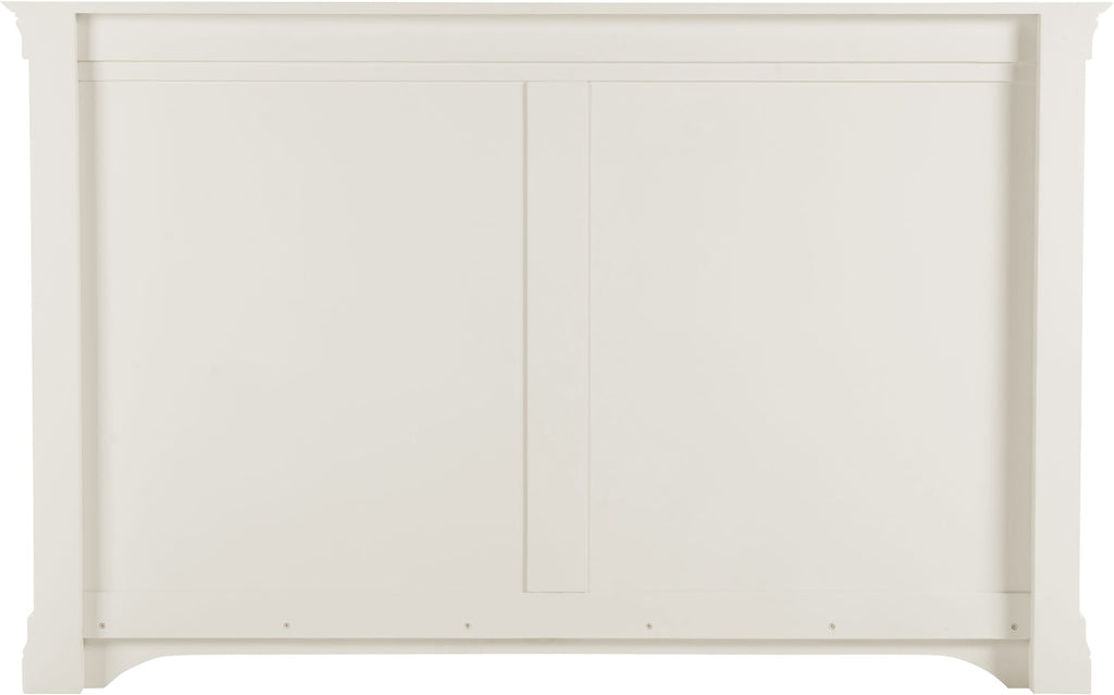 Bordeaux 5' High End Bed - Ivory