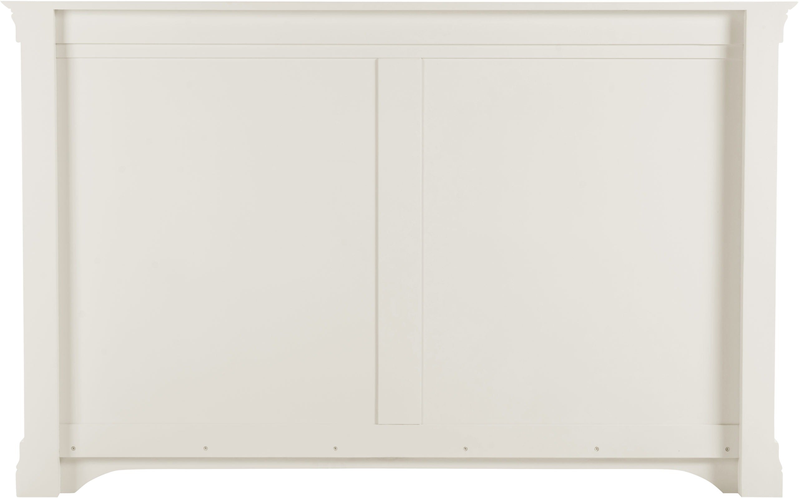 Bordeaux 5' High End Bed - Ivory