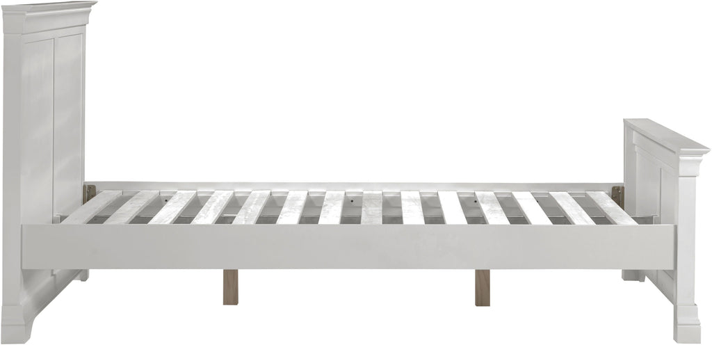 Bordeaux 5' High End Bed - Pebble Grey