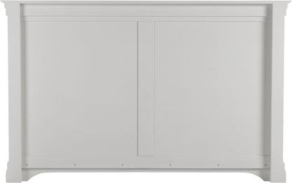 Bordeaux 5' High End Bed - Pebble Grey