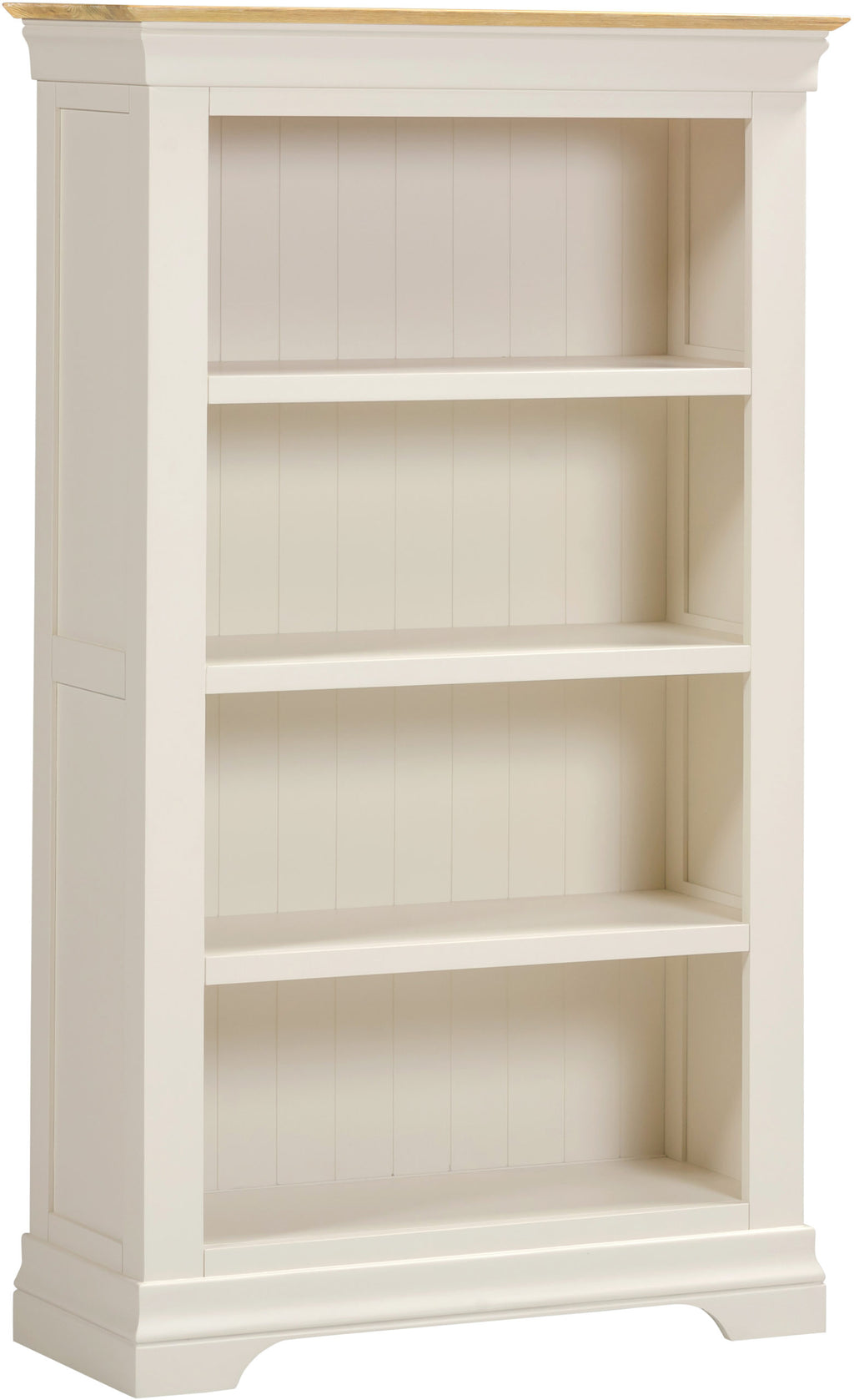 Bordeaux Bookcase - Ivory/Oak