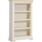 Bordeaux Bookcase - Ivory/Oak