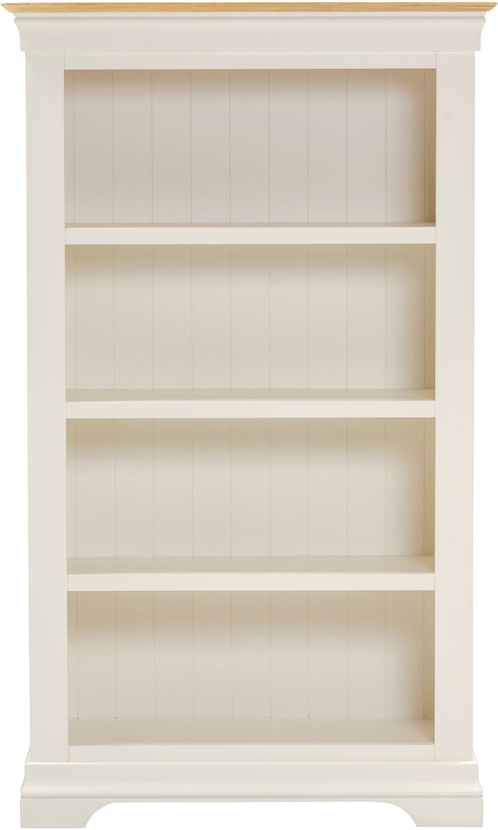 Bordeaux Bookcase - Ivory/Oak
