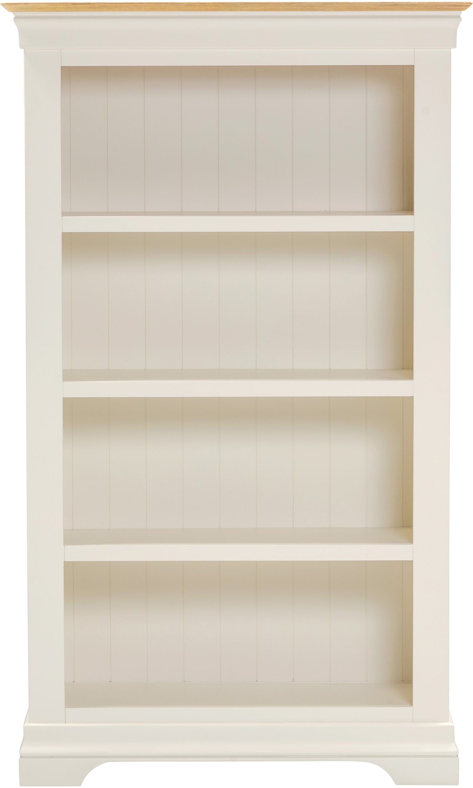 Bordeaux Bookcase - Ivory/Oak