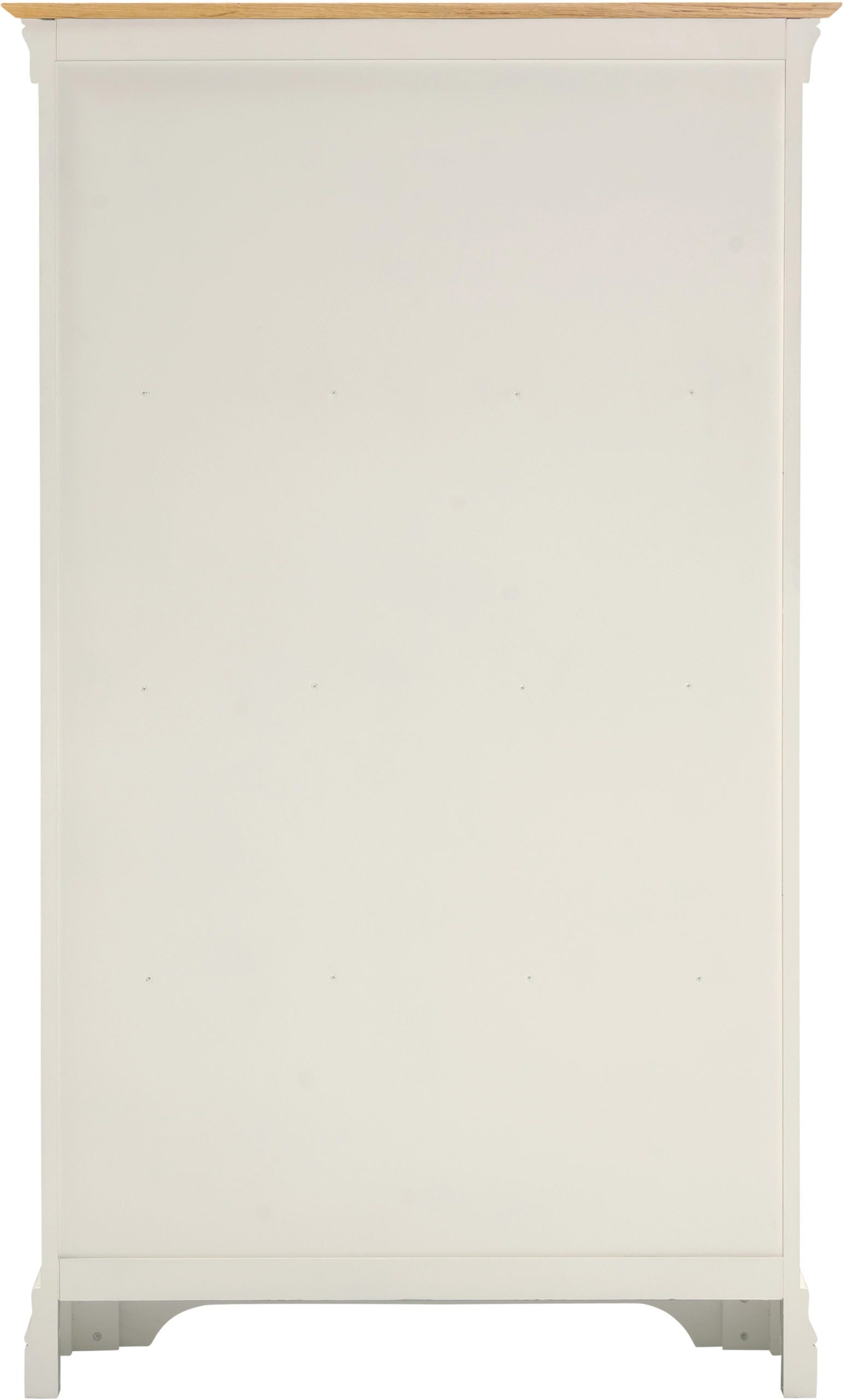 Bordeaux Bookcase - Ivory/Oak