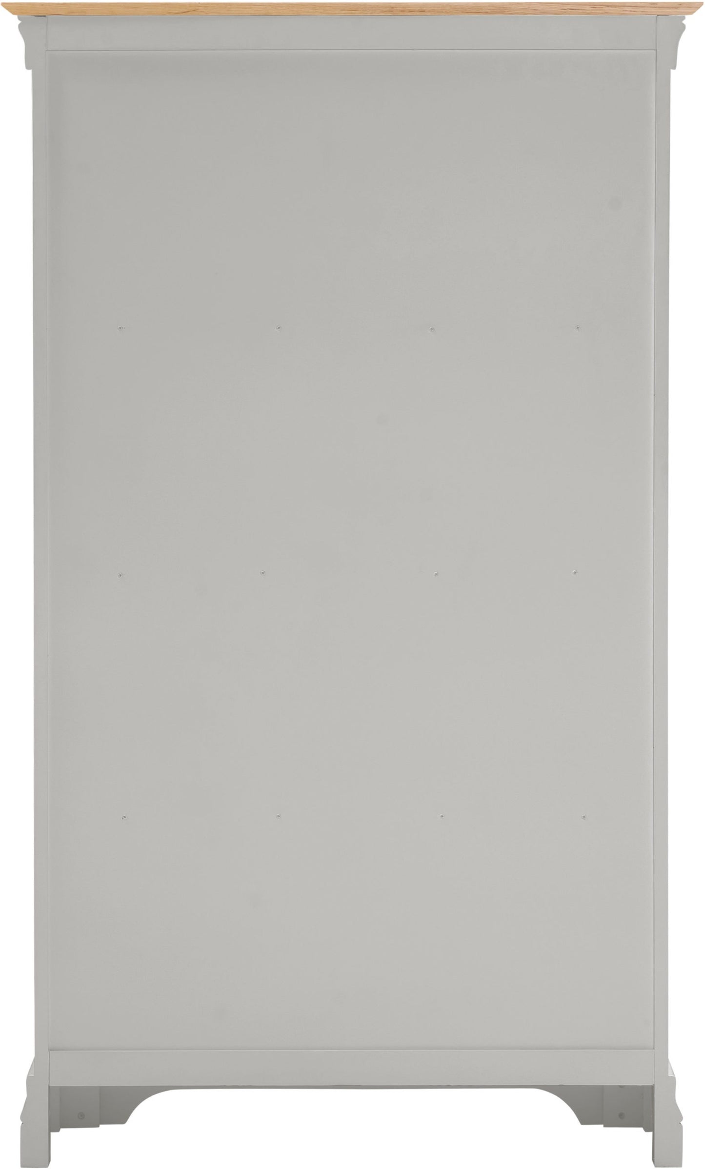 Bordeaux Bookcase - Pebble Grey/Oak