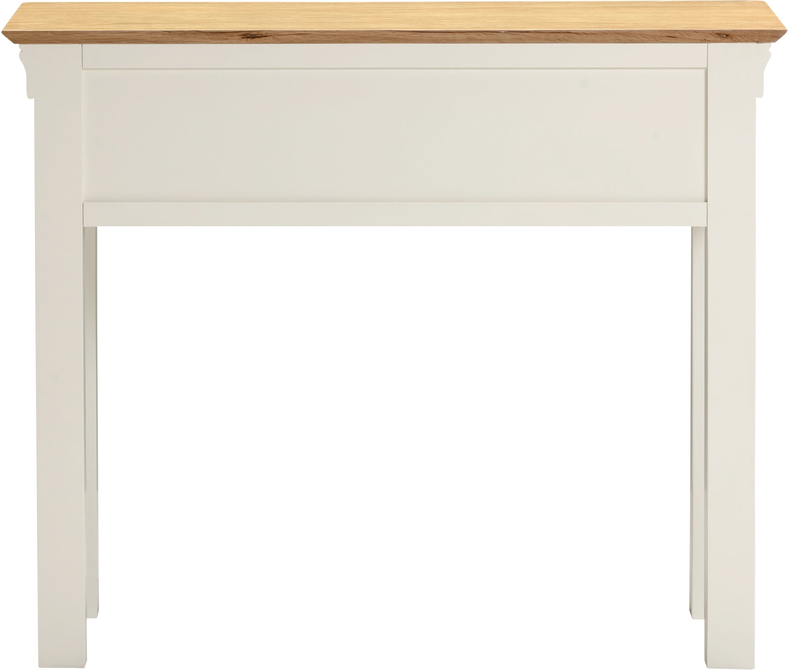 Bordeaux Console Table - Ivory/Oak