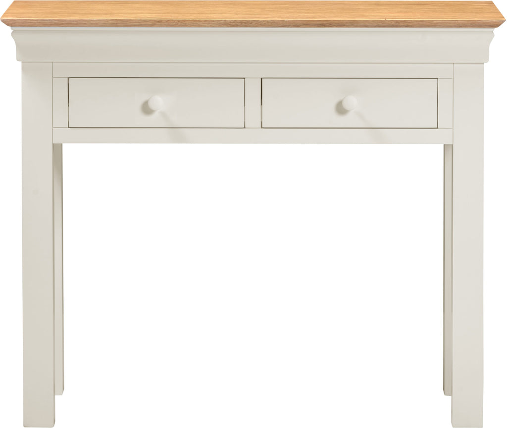 Bordeaux Console Table - Ivory/Oak