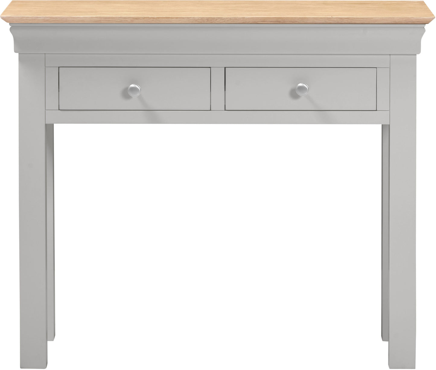Bordeaux Console Table - Pebble Grey/Oak