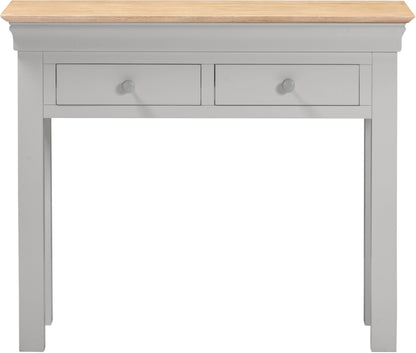 Bordeaux Console Table - Pebble Grey/Oak