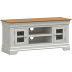 Bordeaux Small Tv Stand - Pebble Grey/Oak