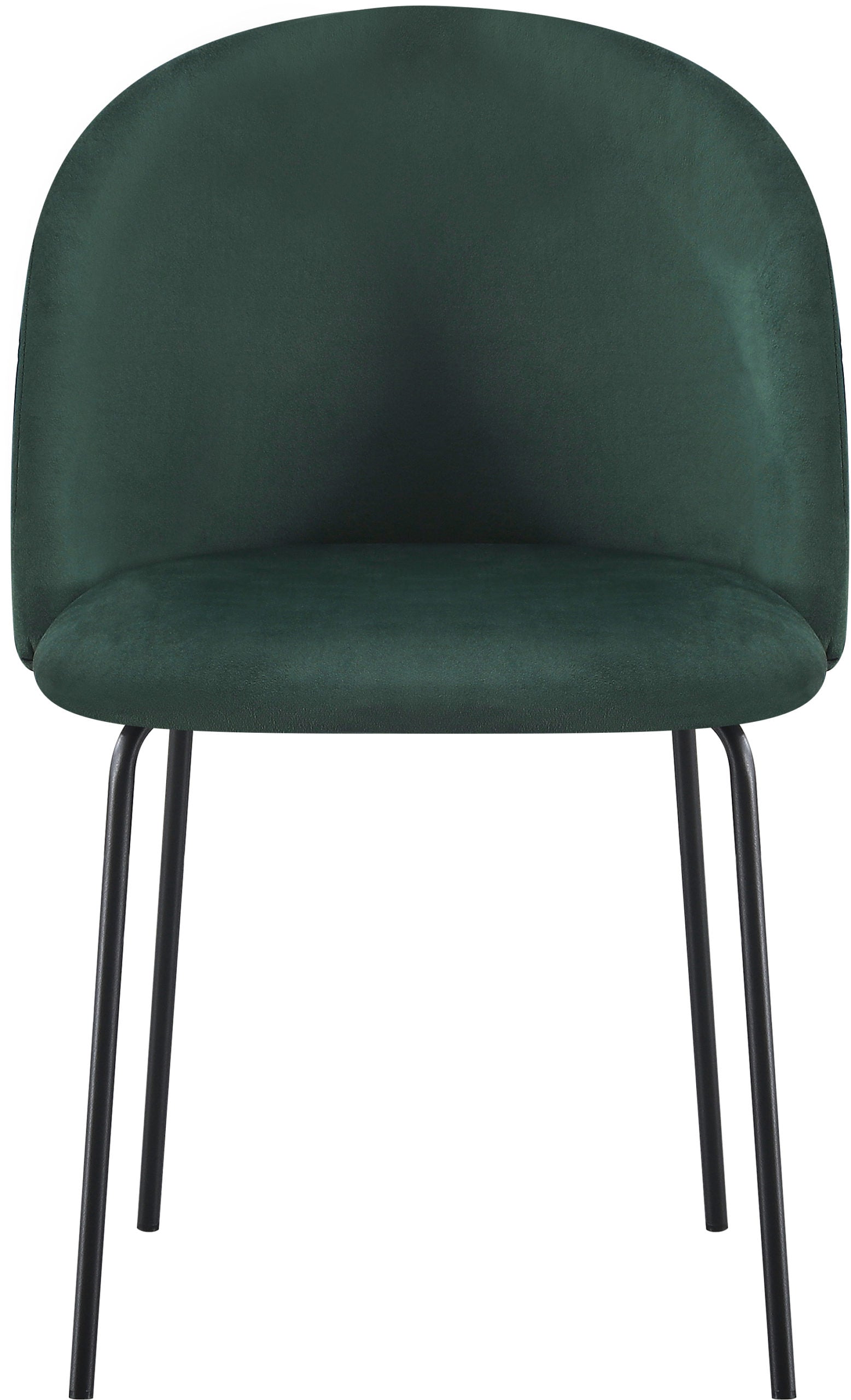 Boston Dining Chair (X4 Per Box) - Emerald Green Velvet