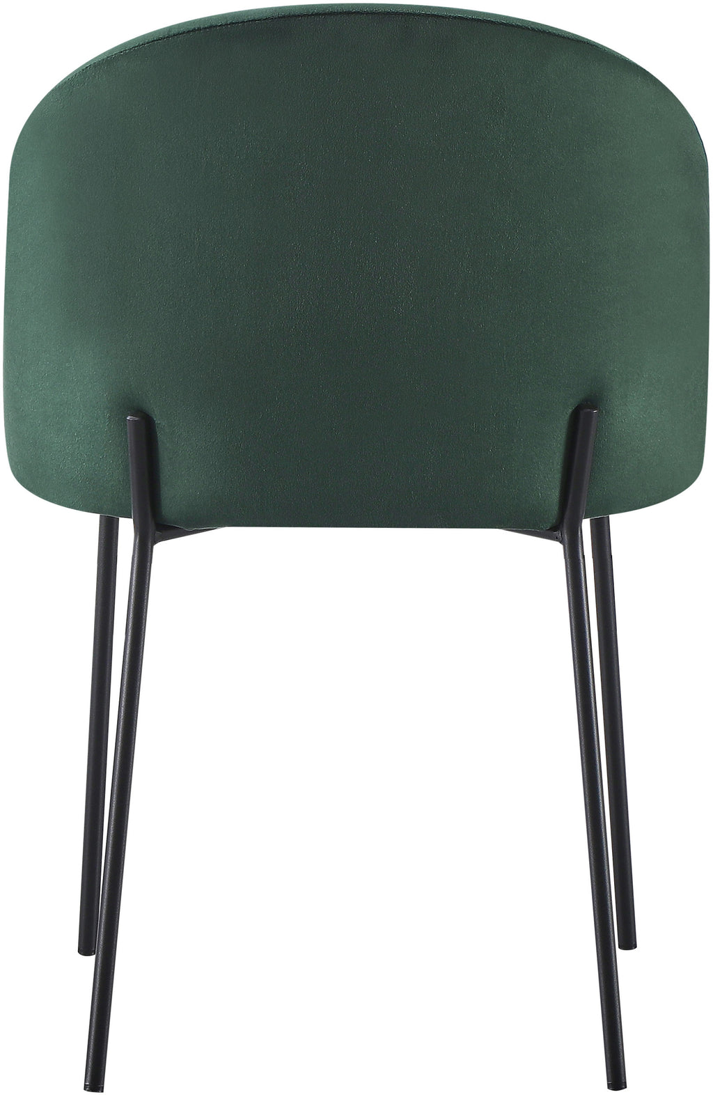 Boston Dining Chair (X4 Per Box) - Emerald Green Velvet