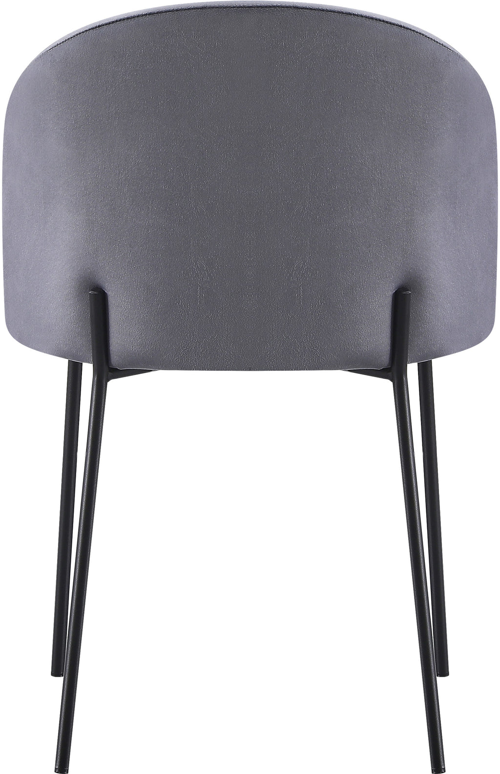 Boston Dining Chair (X4 Per Box) - Grey Velvet
