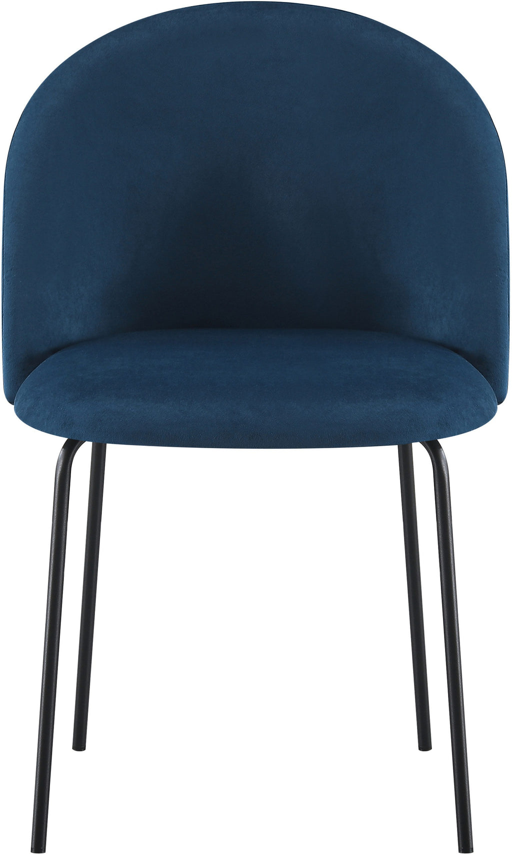 Boston Dining Chair (X4 Per Box) - Sapphire Blue Velvet