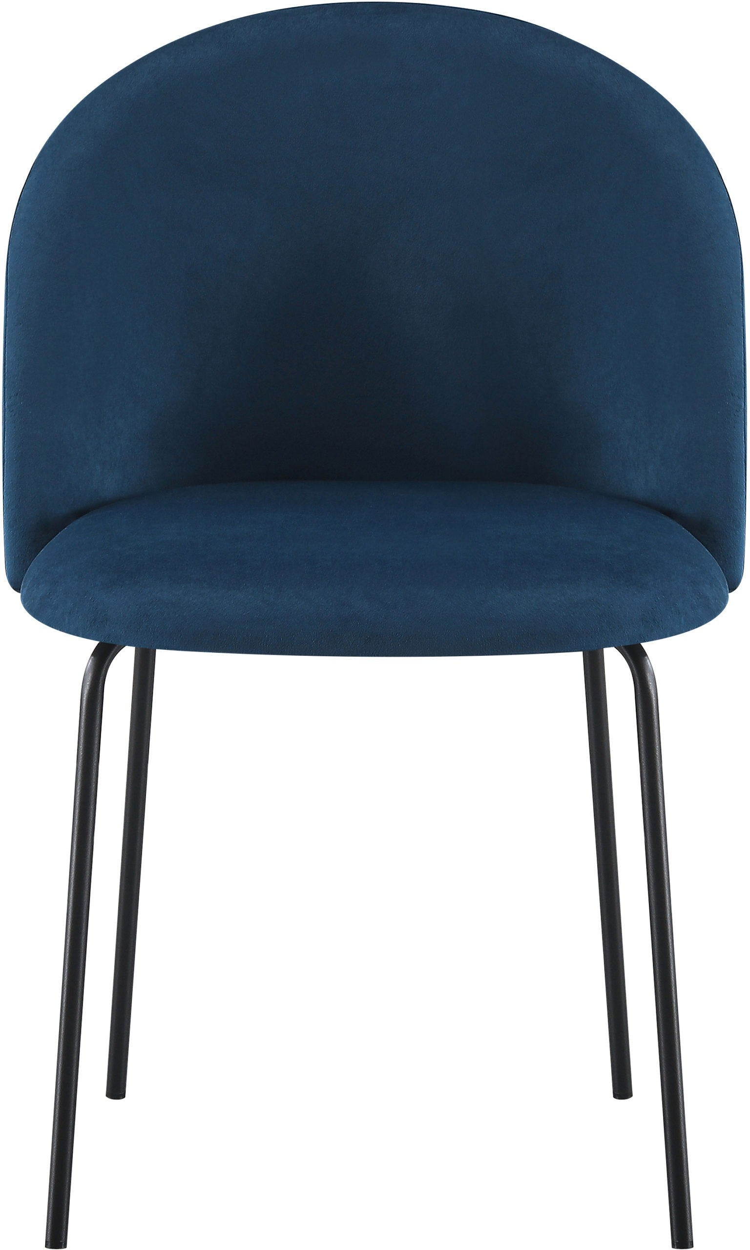 Boston Dining Chair (X4 Per Box) - Sapphire Blue Velvet